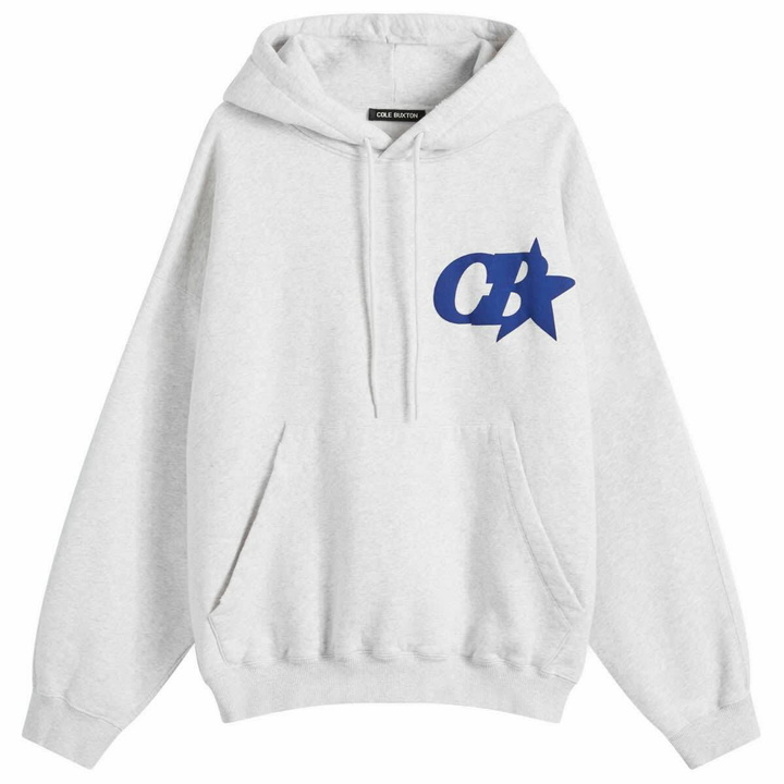 Photo: END. x Cole Buxton Cb Star Hoodie in Light Grey Marl