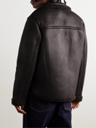 A.P.C. - Finn Faux Shearling Coat - Brown
