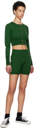 Vivienne Westwood Green Bea Shorts