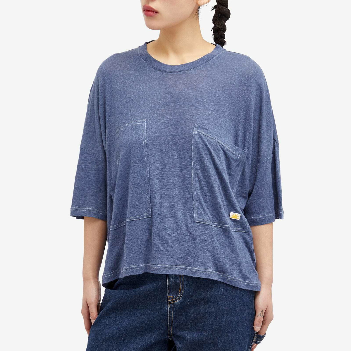L.F. Markey Women's Hamish Top in Navy
