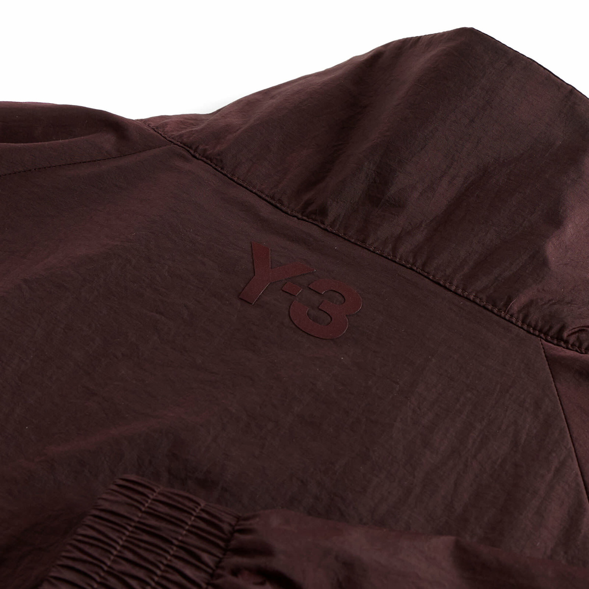 Y-3 Gradient Stripes Nylon Track Top in Ngtred