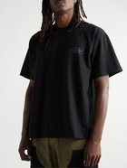 Neighborhood - Logo-Print Cotton-Jersey T-Shirt - Black