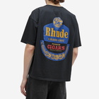 Rhude Men's Grand Cru T-Shirt in Vintage Black