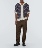 Dries Van Noten Printed bowling shirt
