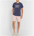 Battenwear - Active Lazy Linen and Cotton-Blend Drawstring Shorts - Men - Pink