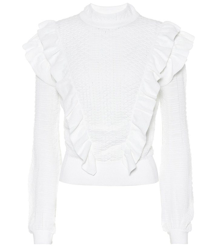 Photo: Chloe - Ruffled wool sweater