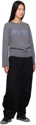 Comme des Garçons Shirt Gray 'Freedom' Sweater