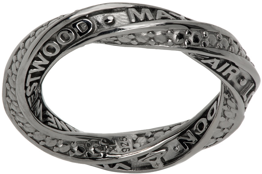 Vivienne Westwood Gunmetal Samson Ring