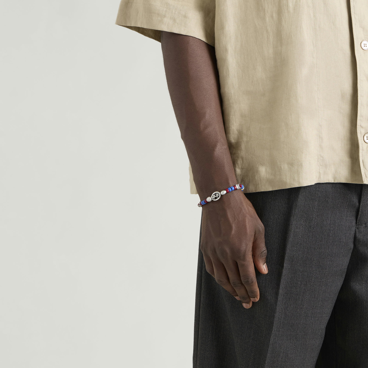TwoJeys Mediterranean Beaded Superstar Bracelet in Multi