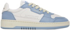 Axel Arigato White & Blue Dice Lo Sneakers