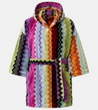 Missoni Giacomo Zigzag cotton terry bathrobe