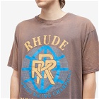 Rhude Men's Paradise Valley T-Shirt in Vintage/Grey