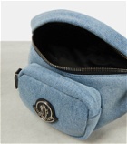 Moncler Felicie Small denim belt bag