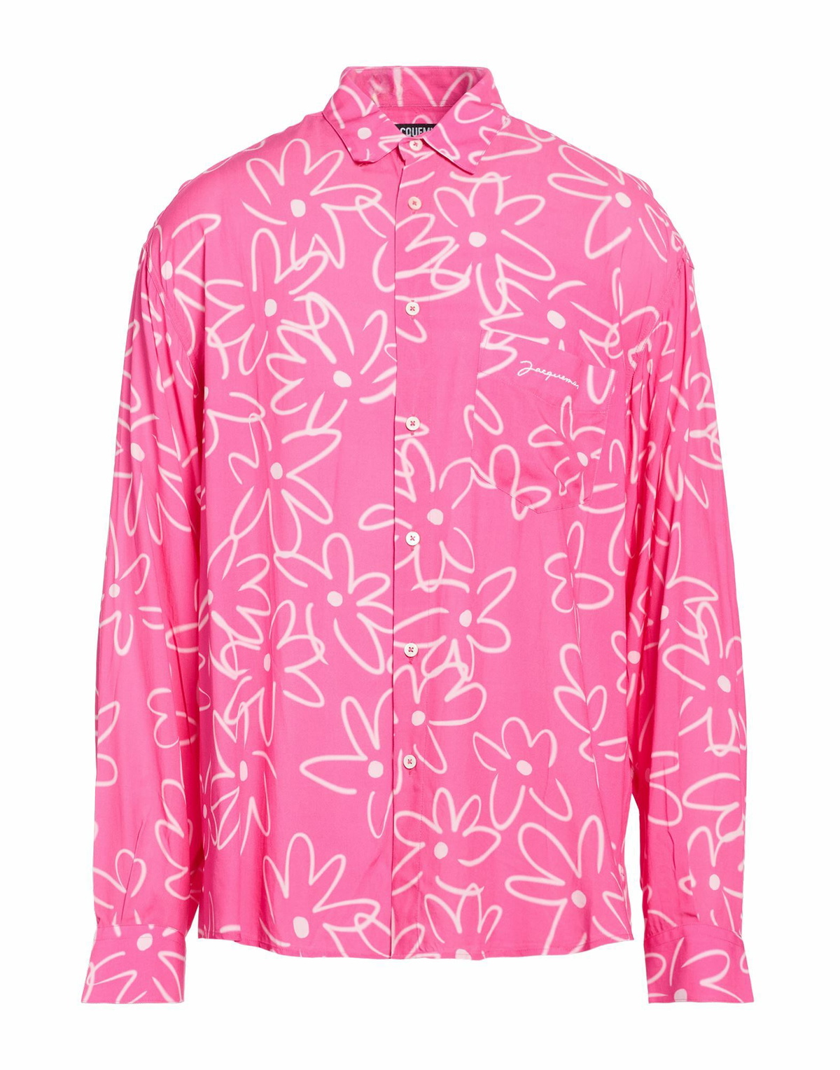 Jacquemus Mens Shirt Fuchsia