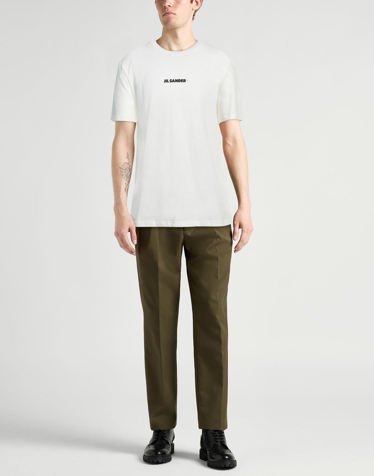 Jil Sander+ Mens T-shirt Ivory