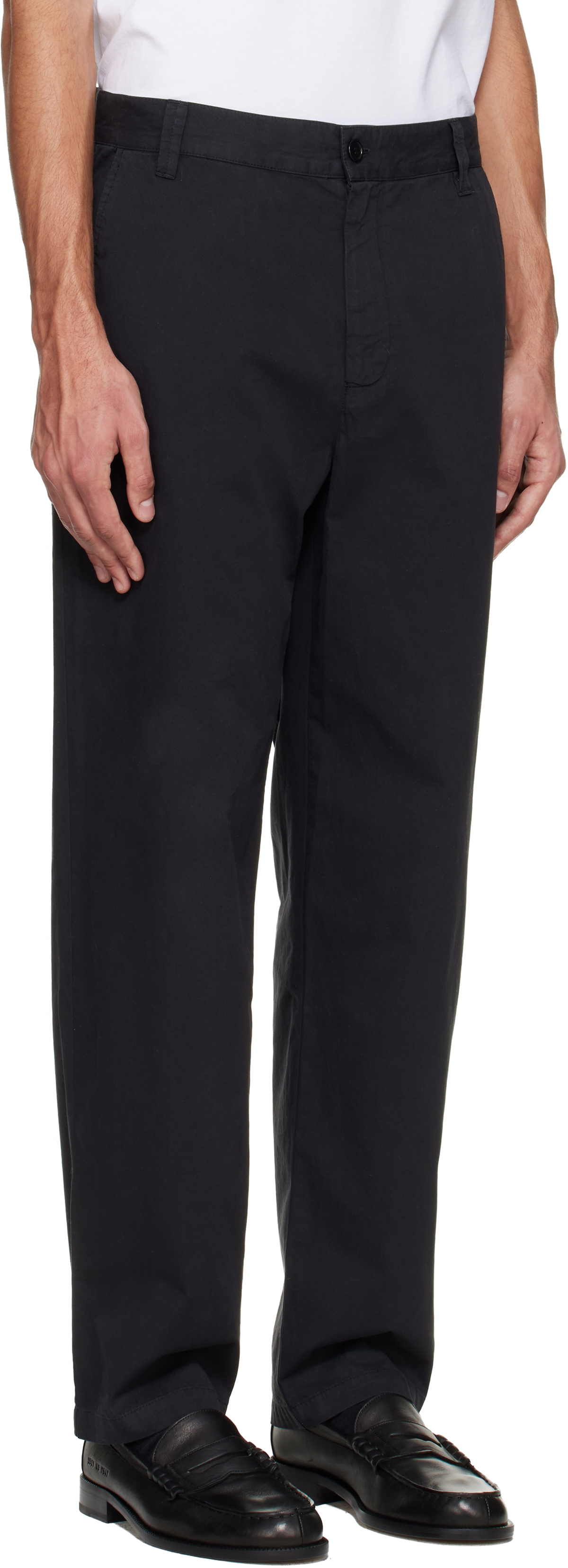 A.P.C. Black Lawrence Chino Trousers