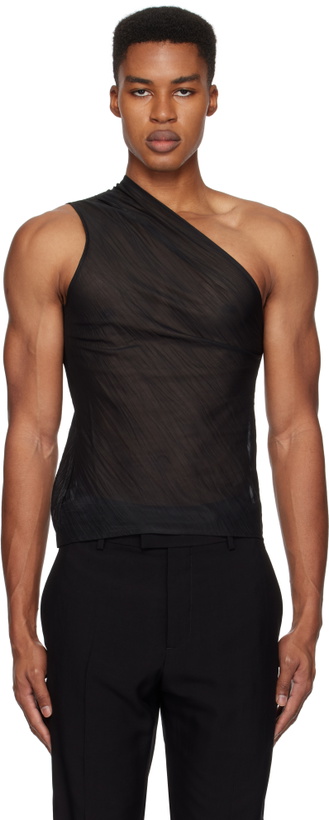 Photo: Ludovic de Saint Sernin Black Jay Organdy Top