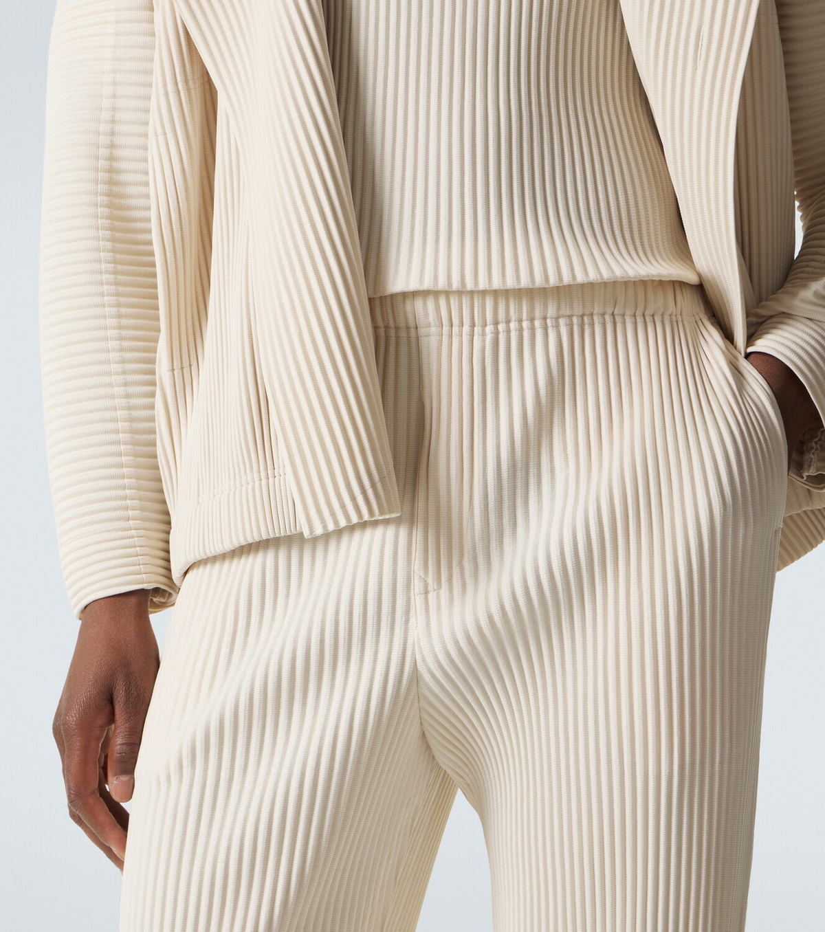Homme Plissé Issey Miyake Tuxedo Pleats straight pants