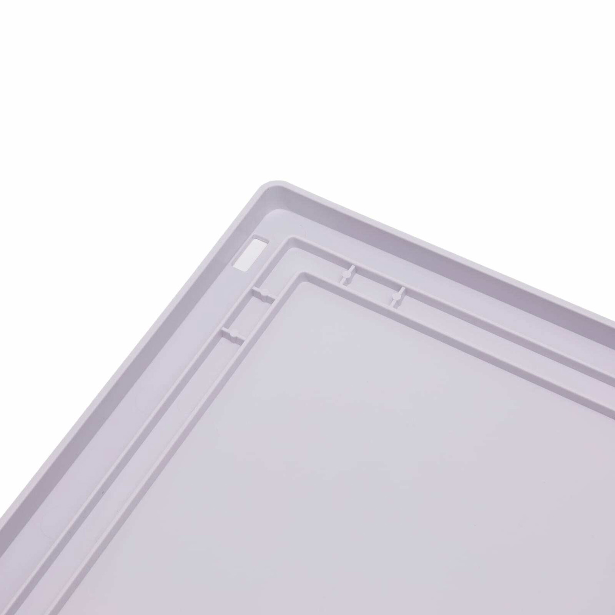 HAY Medium Square/Cube Recycled Colour Crate Lid in Lavender 
