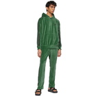 Needles Green Velour Narrow Track Lounge Pants