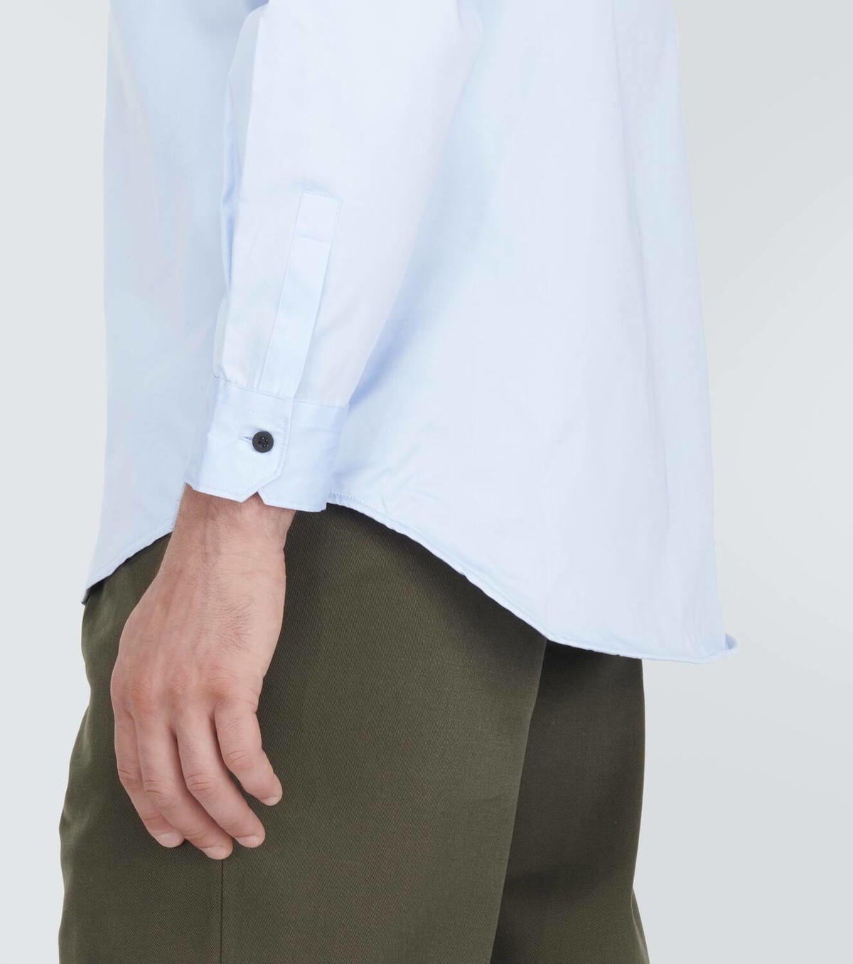 GR10K Cotton poplin shirt