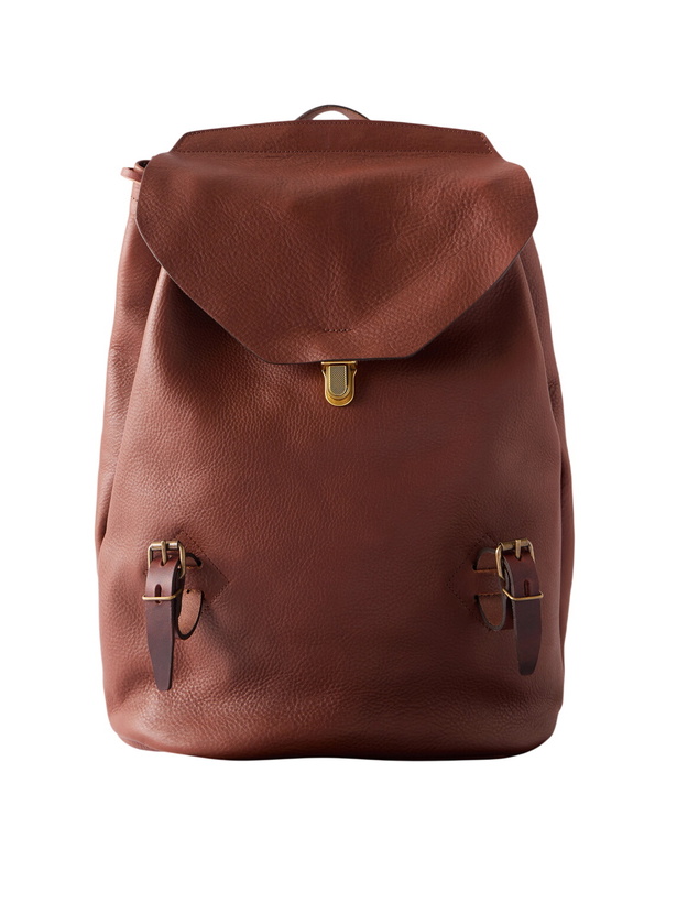 Photo: Bleu de Chauffe - Zibeline Full-Grain Leather Backpack