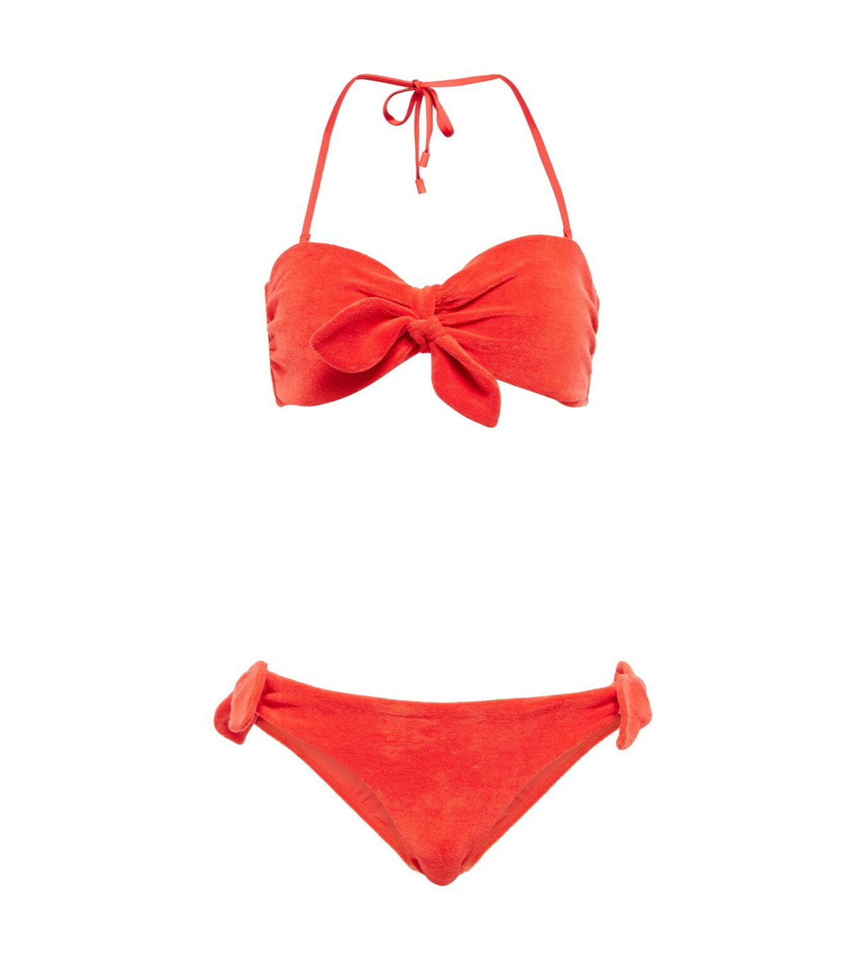 Zimmermann - Lyre cotton terry bikini Zimmermann