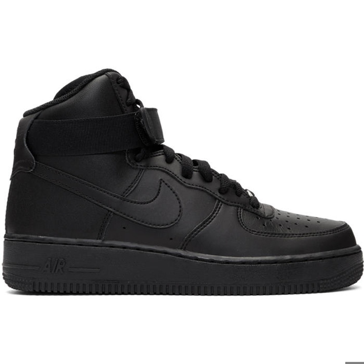 Photo: Nike Black Air Force 1 High 07 Sneakers