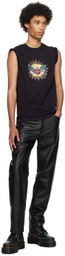 Anna Sui SSENSE Exclusive Black Sacred Heart T-Shirt