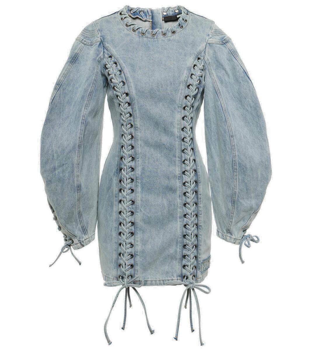 Rotate Birger Christensen Denim minidress ROTATE Birger Rotate Birger Christensen Denim minidress ROTATE Birger