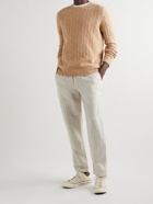 Polo Ralph Lauren - Cable-Knit Cashmere Sweater - Brown