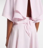 Jacquemus Moisson oversized open-back jersey T-shirt