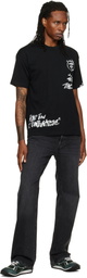AAPE by A Bathing Ape Black Basic T-shirt
