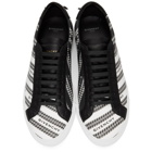 Givenchy Black and White Chain Urban Street Sneakers