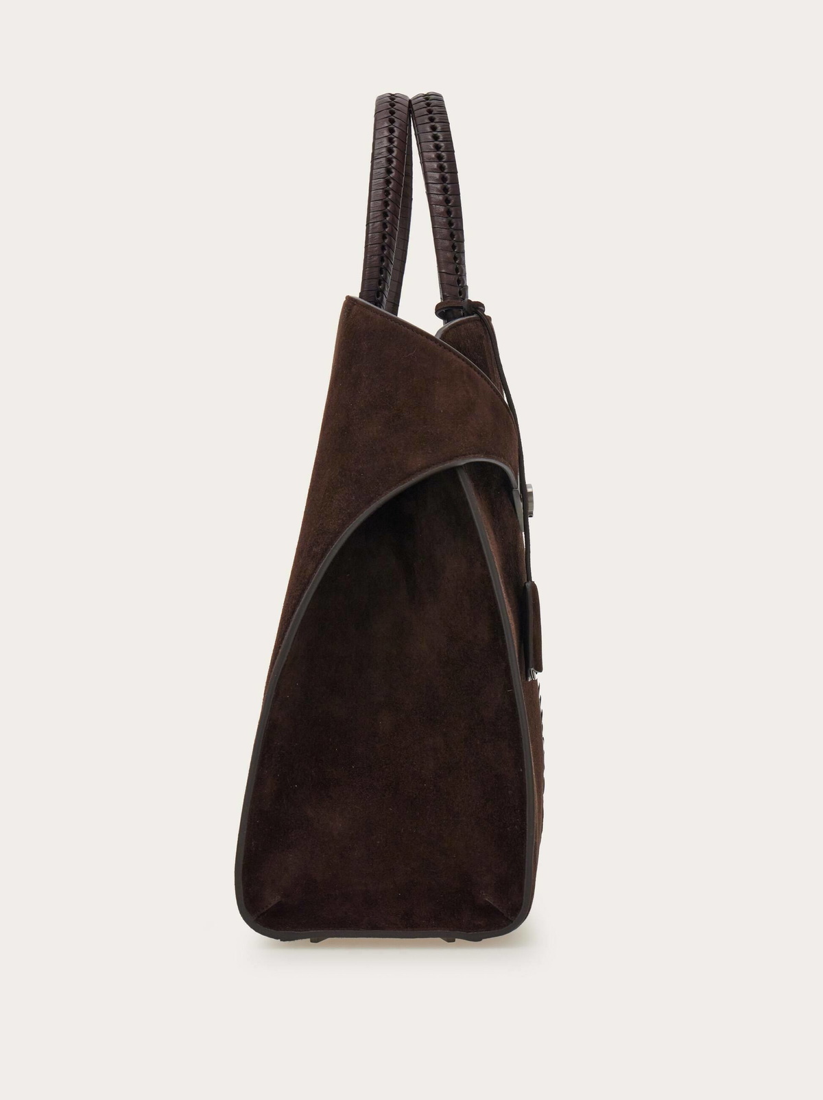 Ferragamo Mens Hug tote bag in Brown