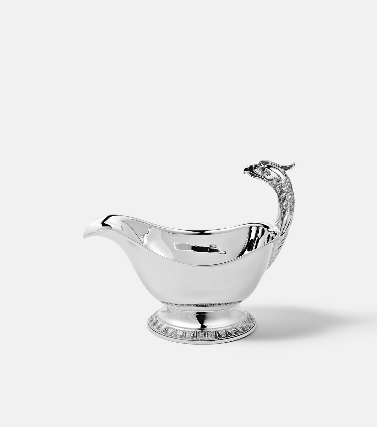 Christofle Malmaison silver-plated gravy boat
