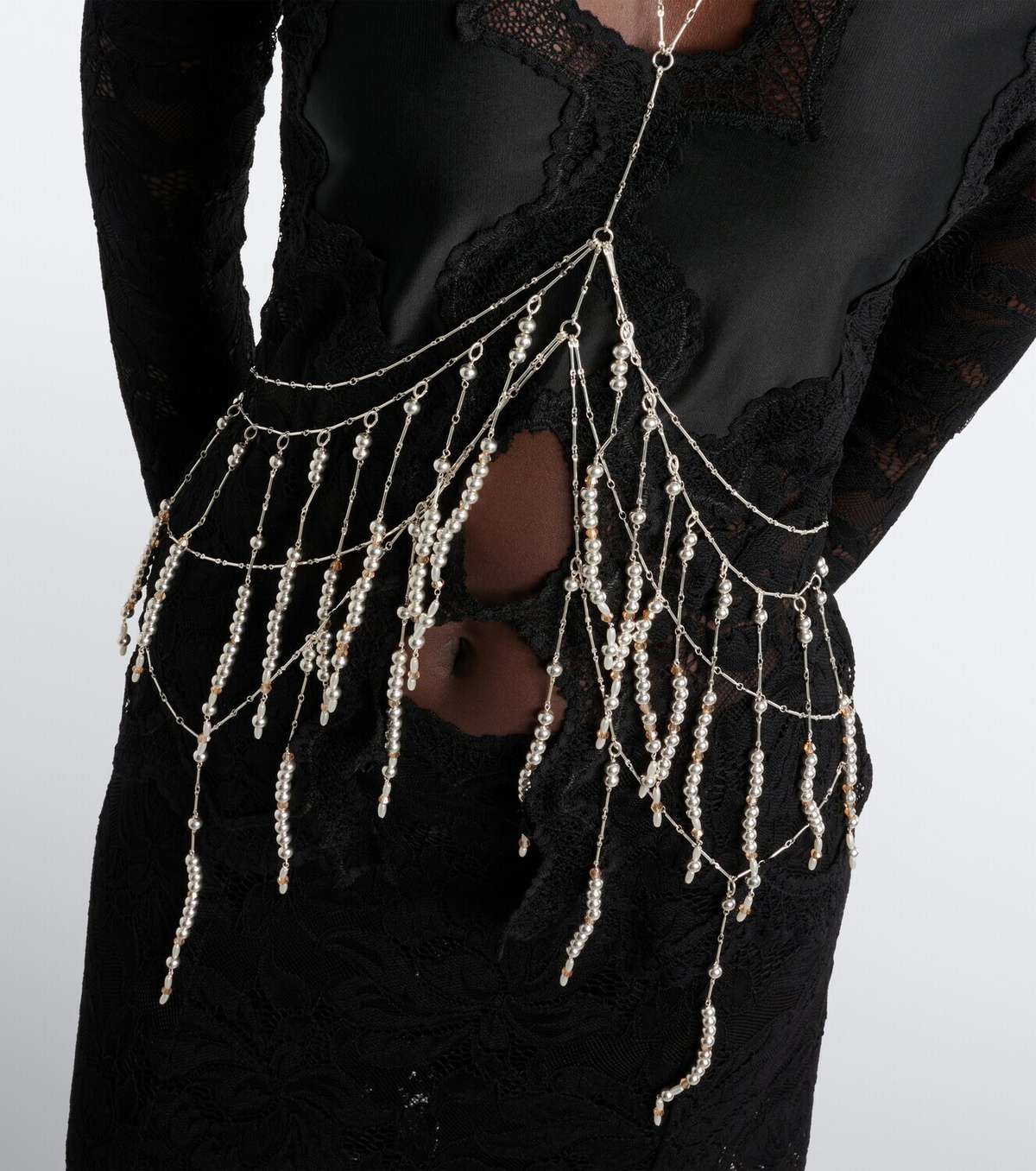 Rabanne Beaded body chain