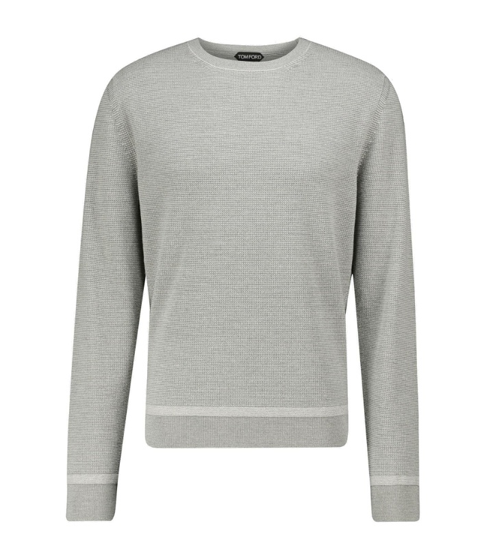 Photo: Tom Ford - Cashmere and wool crewneck sweater