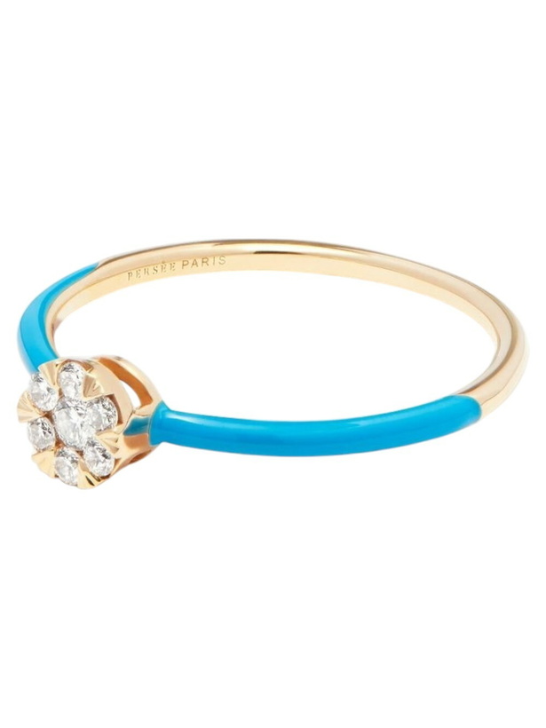 Photo: Persée 18K Yellow Gold Imagine Diamond Ring
