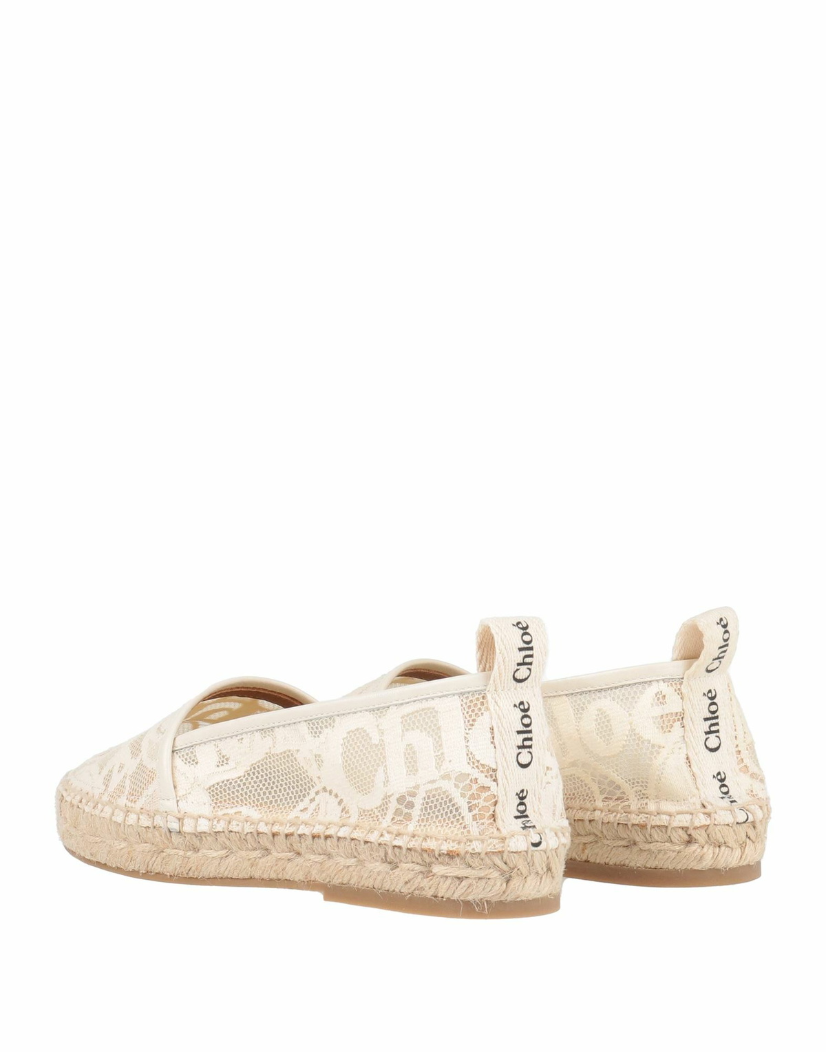 Chloé Womens Espadrilles Cream