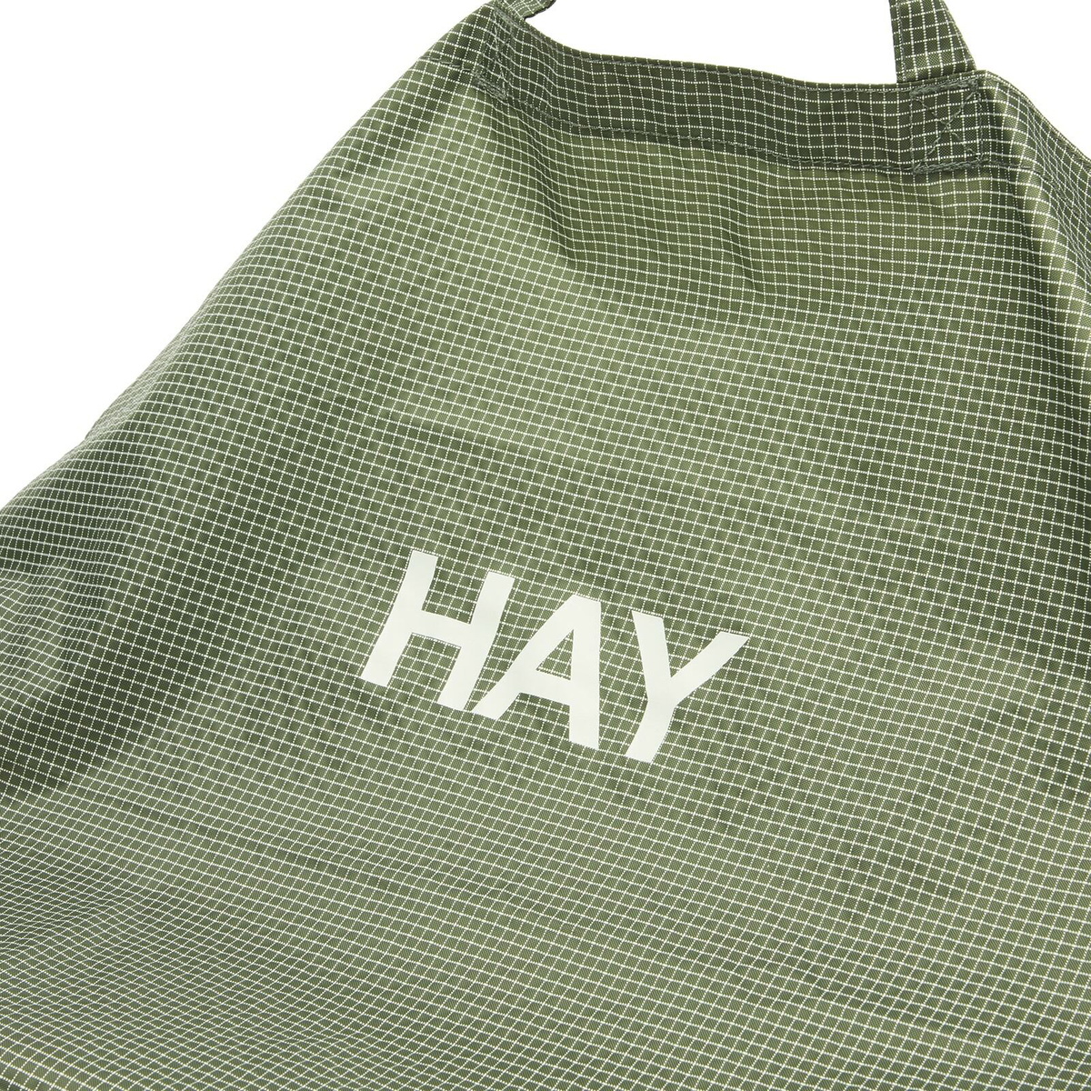 HAY Grid Crossover Bag - Medium in Dark Green 