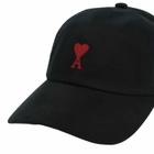 Ami Alexandre Mattiussi Red Adc Embroidery Hat