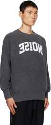 UNDERCOVER Gray Appliqué Sweatshirt