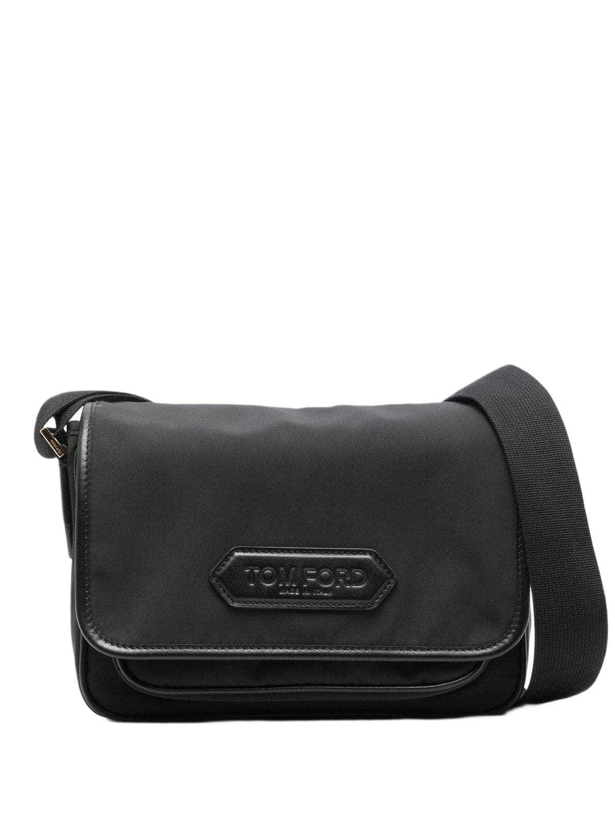 TOM FORD Smooth Leather Messenger Bag TOM FORD