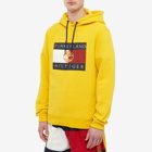 Tommy Jeans x Timberland Flag Popover Hoody in Primary Yellow