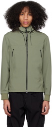 C.P. Company Green Shell-R Goggle Jacket