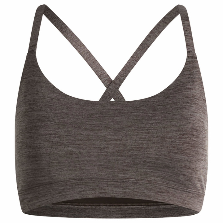 Photo: Adidas Women's All Me Sports Bra in Aurora Coffee