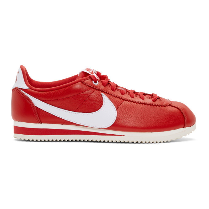 Photo: Nike Red Stranger Things Edition Classic Cortez QS Sneakers