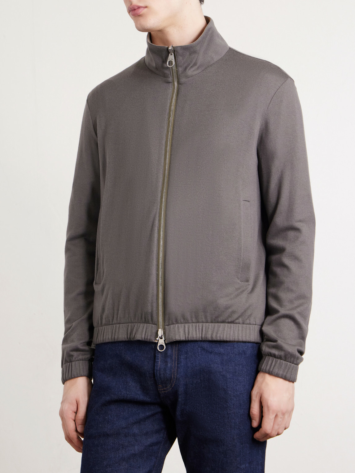 Loro Piana - Reversible Windmate® Storm System® Nylon and Cashmere Blouson Jacket - Brown