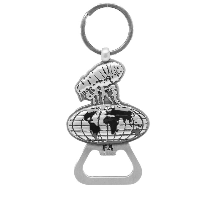 Photo: Fucking Awesome Men's Flea the World Bottle Opener Keychain in Stainless Steel